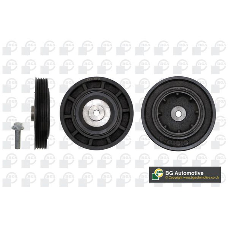 BGA Belt Pulley Set, Crankshaft fits Nissan Interstar 2002-2006