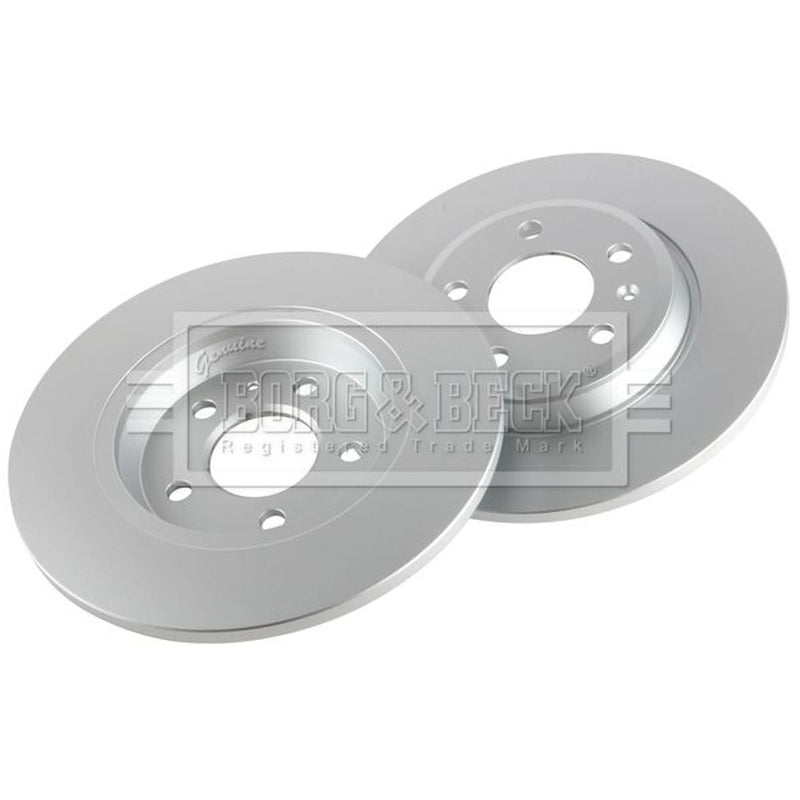 Borg & Beck Front & Rear Brake Discs & Pads fits Audi A7 2015-2018 1.8