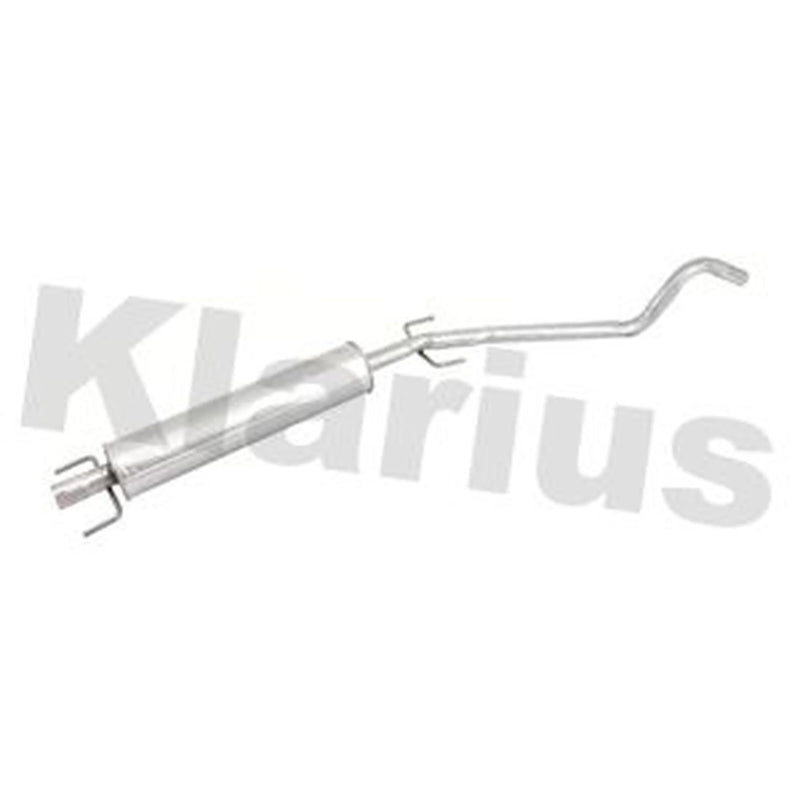 Klarius Box With Centre Pipe Centre fits Opel Astra H 2005-2010 1.8