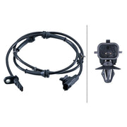 Hella ABS Wheel Speed Sensor Rear 6PU 358 251-531