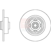 Apec Front & Rear Brake Discs & Pads fits Renault Scénic II 2003-2009 1.9 2.0