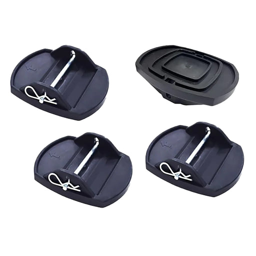 Liberty Jack Pads With Metal Locking Pins - 4 Piece Set