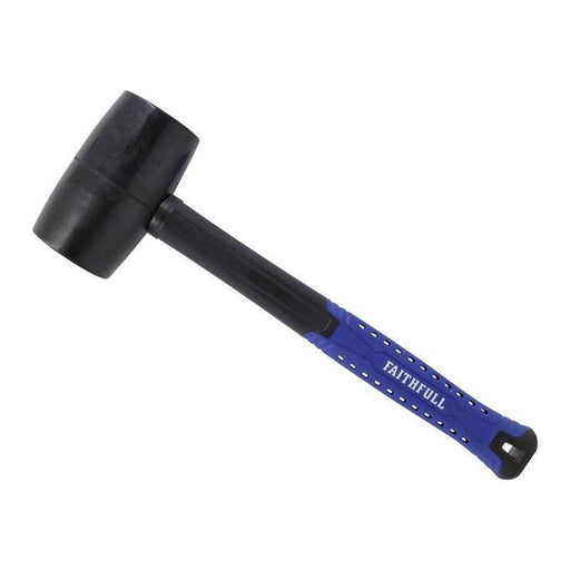 Faithfull Black Fibreglass Mallet 24oz Faithfull - Dynamic Drive