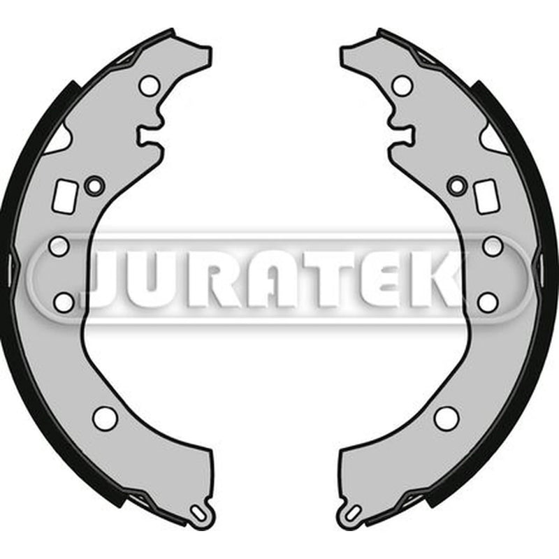 Juratek Brake Shoe Set Axle Kit Rear fits Subaru Trezia 2011 on 1.3 1.4