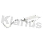 Klarius Box With Tail Pipe Rear fits Renault Grand Scénic II 2004-2009
