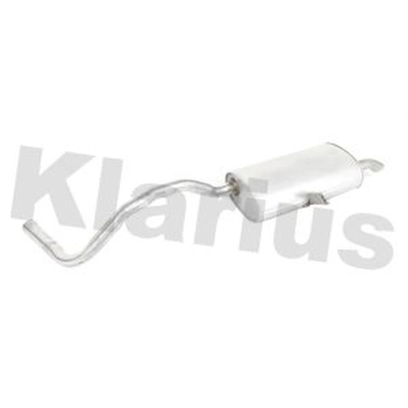 Klarius Box With Tail Pipe Rear fits Renault Grand Scénic II 2004-2009