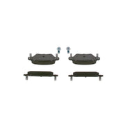 Bosch Front & Rear Pads fits Renault Kangoo Express 2000 on 1.9