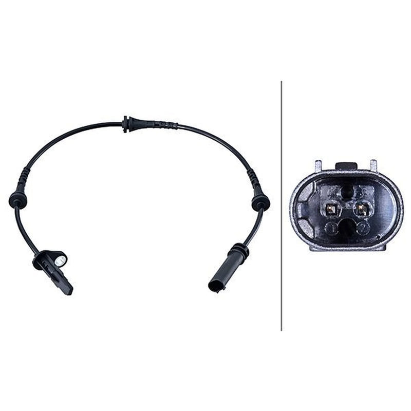 Hella ABS Wheel Speed Sensor Rear fits BMW 2 2021-2022