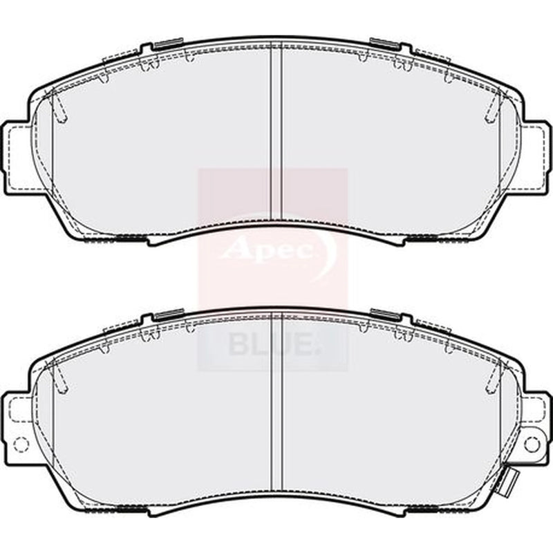 Apec Front Brake Pad Set PD3626