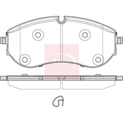 Apec Front Brake Pad Set PAD2388