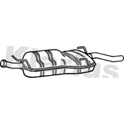 Klarius Box With Tail Pipe Rear SB104E