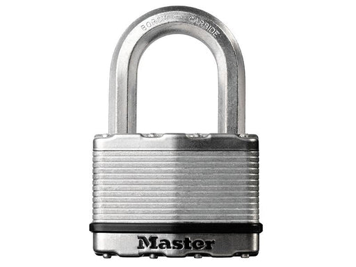 Master Lock Excell™ Laminated Steel 50mm Padlock 4-Pin - 25mm Shackle Master Lock - Dynamic Drive