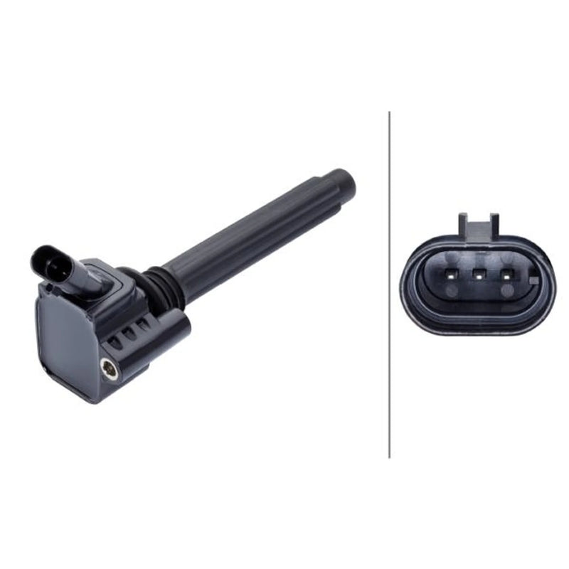 Hella Ignition Coil Pack fits Fiat 500X 2014-2020 1.6