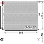 Denso Air Conditioning Condenser DCN50113
