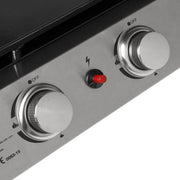 Dellonda 4 Burner 10kW Portable Gas Plancha - Stainless Steel Dellonda  - Dynamic Drive