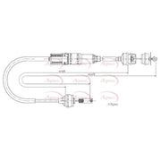 Apec Clutch Control Cable Pull CAB5030