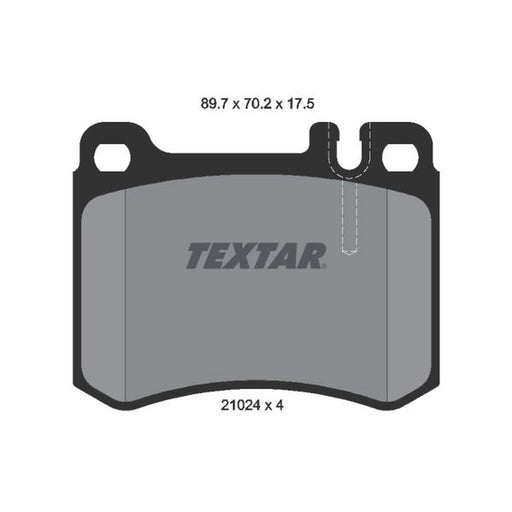 Textar Front Brake Pad Set 2102404
