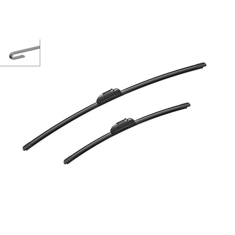 Bosch Aerotwin Front Wiper Blade Set 650mm + 450mm — AR652 fits Renault Avantime