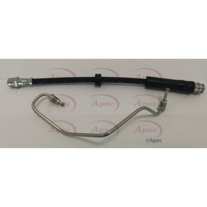 Apec Brake Hydraulic Hose Line Front Right fits Audi A4 Allroad B9 2016 on 2.0