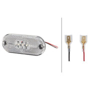 Hella Lamp Por MD12 2PG Front 2PG 357 009-021 2PG 357 009-021