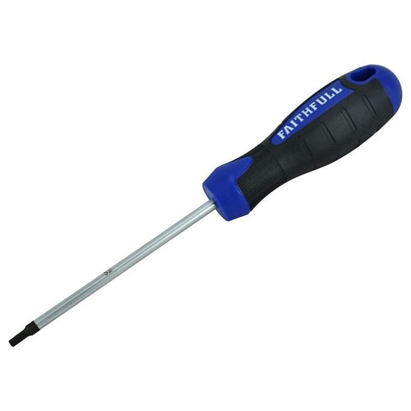 Faithfull Screwdriver Star (TORX) Tip TX25 x 100mm Faithfull - Dynamic Drive