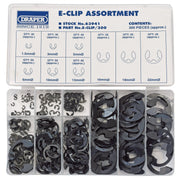Draper E-Clip Assortment (300 Piece) 63941 Draper - Dynamic Drive