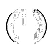 Mintex Brake Shoe Set Axle Kit fits Fiat Punto 1999-2012