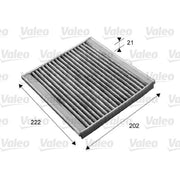 Valeo Cabin Air Filter (Pollen Filter) 715676