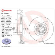 Brembo Front Brake Discs & Pads fits Mercedes-Benz S-Class 2013-2020