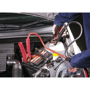 Sealey Booster Cables Car Van Jump Leads 3.5m 600A Surge Protection LED Display Sealey  - Dynamic Drive