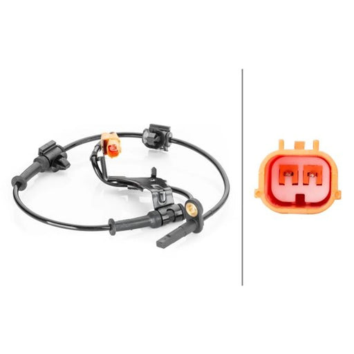 Hella ABS Wheel Speed Sensor Front fits Honda Cr-V 2001-2007 2.0 2.2