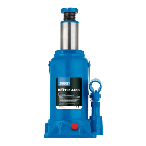 Draper Hydraulic Bottle Jack, 12 Tonne 13073 Draper - Dynamic Drive