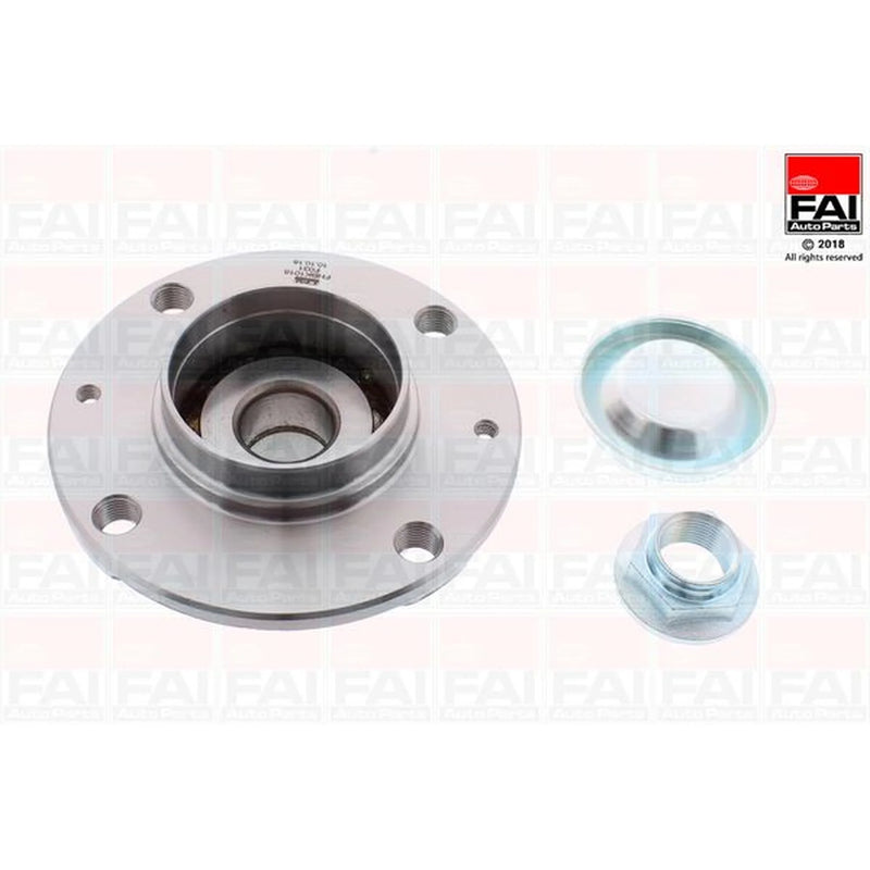 FAI Wheel Bearing Kit 128mm fits Citroën C4 2004-2011 1.4 1.6 2.0