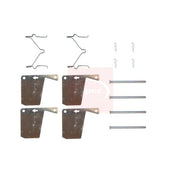 Apec Brake Pad Accessory Fitting Kit Front fits Ford Capri 1974-1987