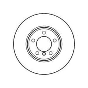 Abtex 2 x Vented Front Brake Discs BD1095V-x2