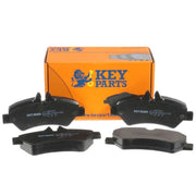Key Parts 4 x Rear Brake Pad Set fits Mercedes-Benz Sprinter 3,5-T 2006-2018