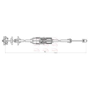 Apec Clutch Control Cable Pull fits Peugeot 106 II 1996-2004 1.1 1.4 1.5 1.6
