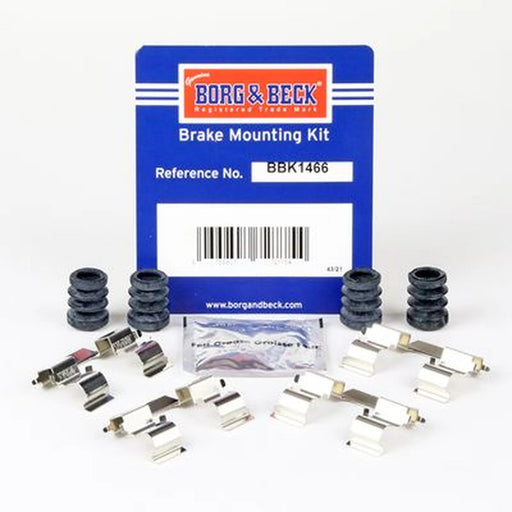 Borg & Beck Brake Pad Accessory Fitting Kit Front BBK1466