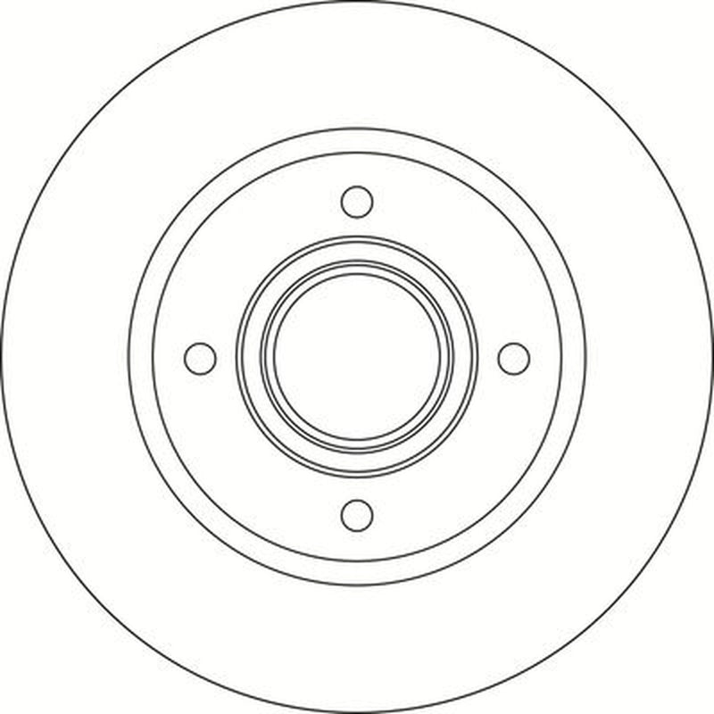 Abtex Front & Rear Brake Discs & Pads fits Citroën C4 Cactus 2014-2019 1.2 1.6