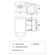 Vango Balletto Air 260 Elements Shield Caravan Awning Vango - Dynamic Drive