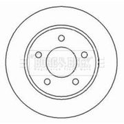 Borg & Beck Front & Rear Brake Discs & Pads fits Mazda 3 2003-2009 1.3 1.6