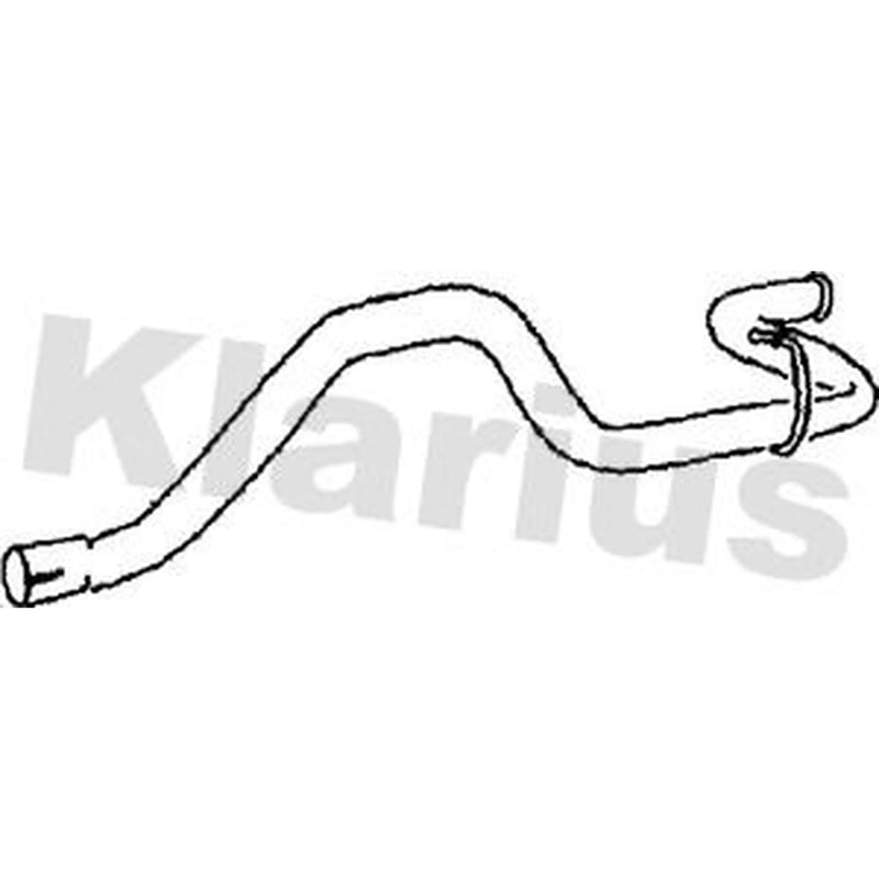 Klarius Exhaust Pipe OD fits Ford Transit 1991-1994 2.5