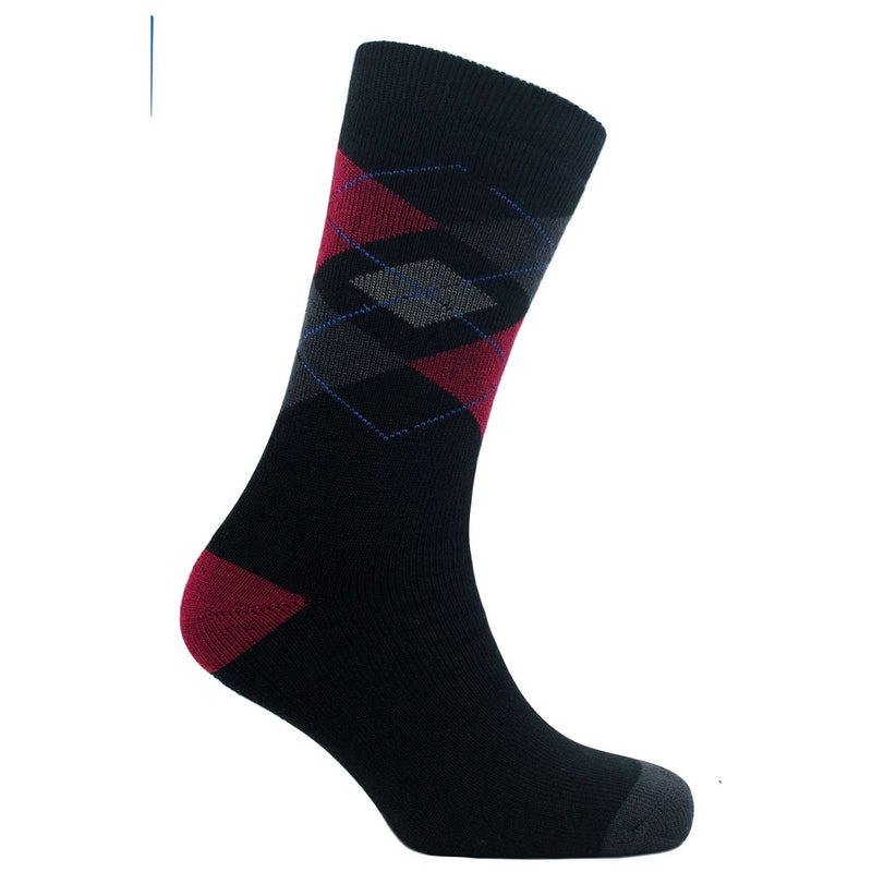 Mens lightweight thermal insulated argyle socks (assorted colours) 2739 UK Camping And Leisure - Dynamic Drive