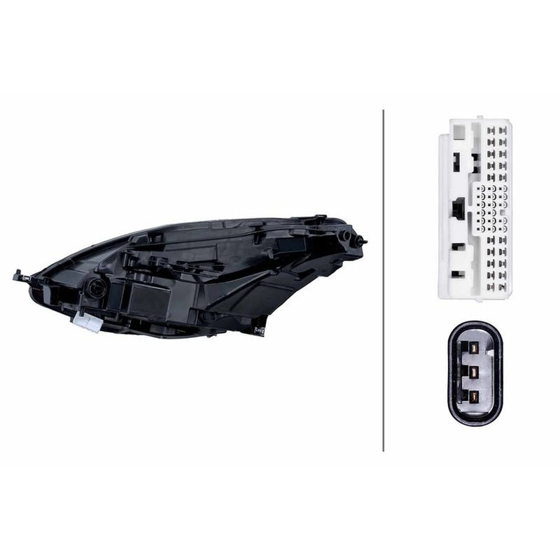 Hella Headlight Headlamp LED Right fits Tesla Model 3 2017-2020