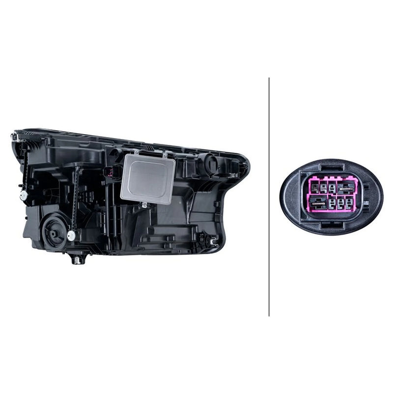 Hella Headlight Headlamp LED Left fits Audi Q6 E-Tron 2024 on