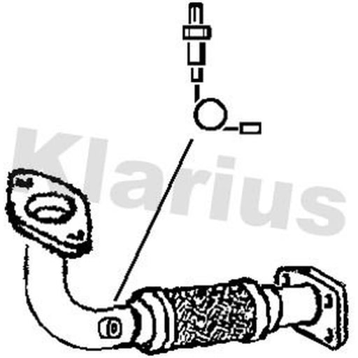 Klarius Exhaust Pipe OD 301634