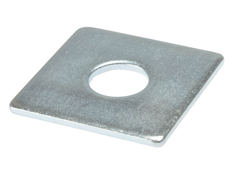 Forgefix Square Plate Washer ZP 50 x 50 x 12mm Bag 10 ForgeFix - Dynamic Drive