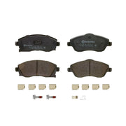 Brembo 4 x Front Brake Pad Set fits Opel Combo Box Body/Mpv 2001 on 1.6 1.7