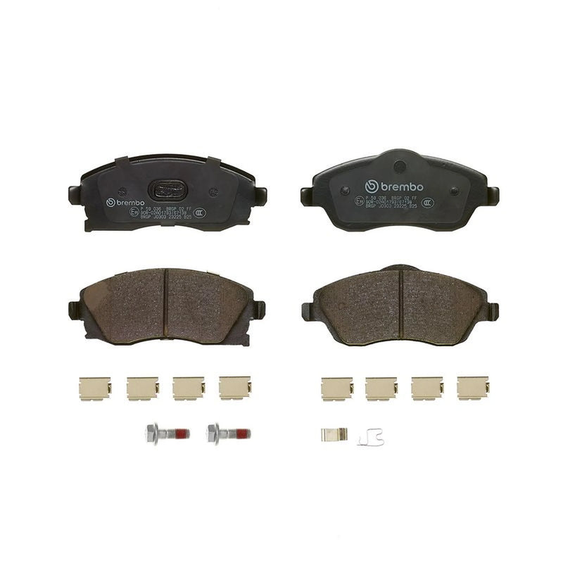 Brembo 4 x Front Brake Pad Set fits Opel Combo Box Body/Mpv 2001 on 1.6 1.7