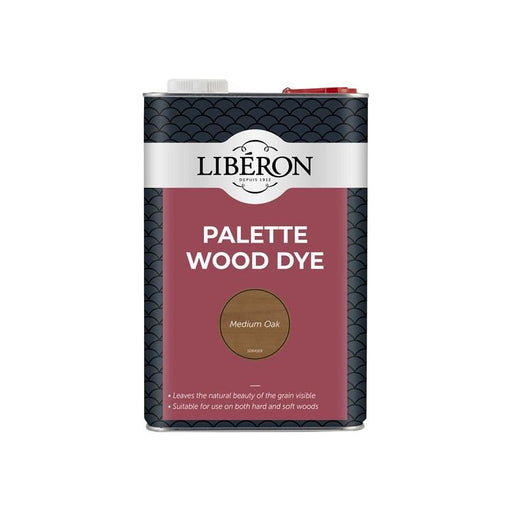Liberon Palette Wood Dye Medium Oak 5 litre Liberon - Dynamic Drive